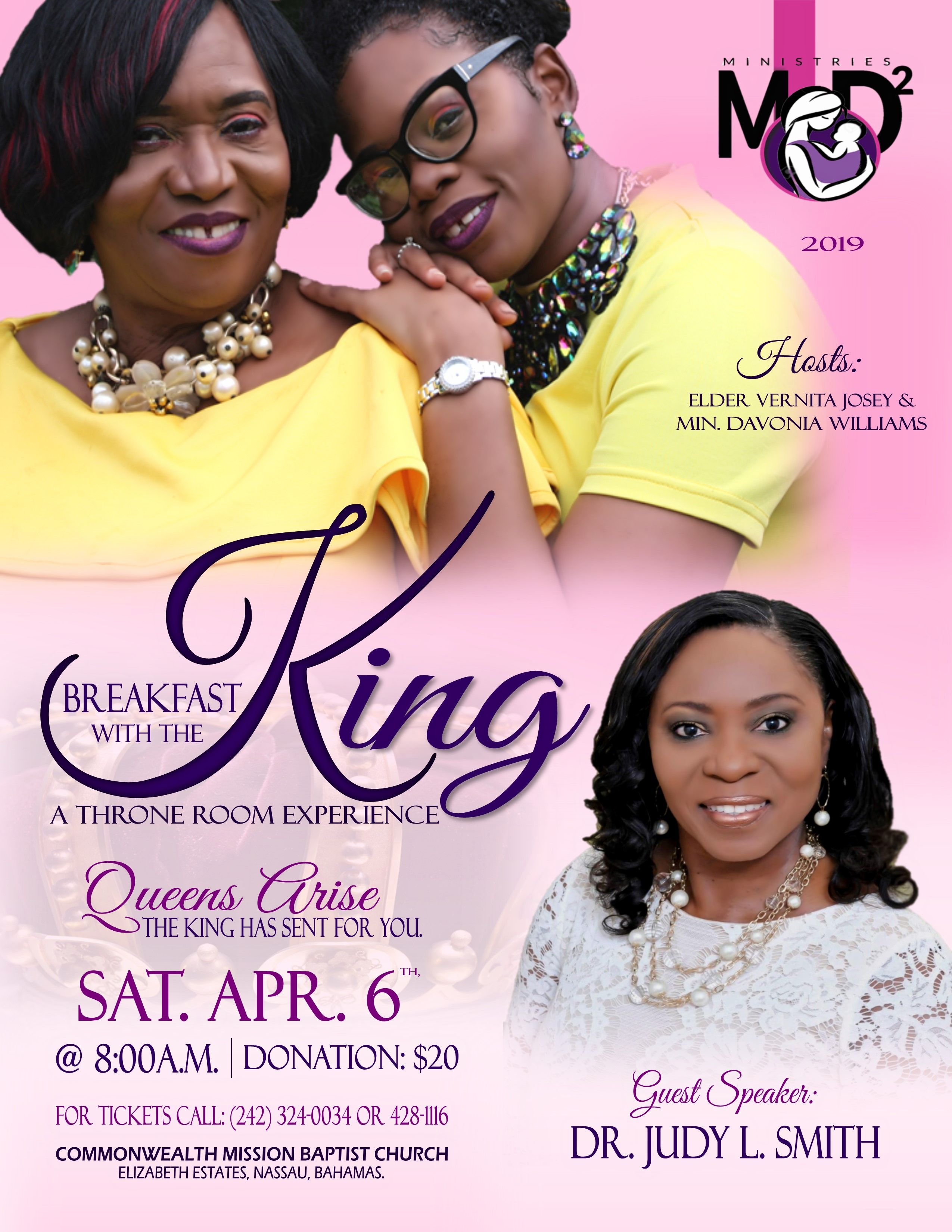 Mother Me Ministries **Breakfast With the King…
